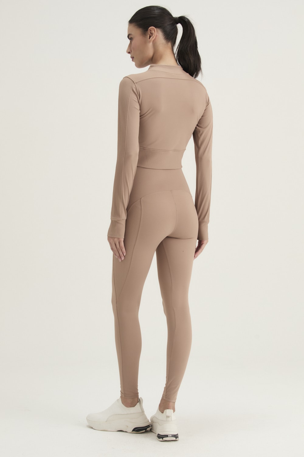 Legging Rib Camel | CANAL 5% OFF PIX